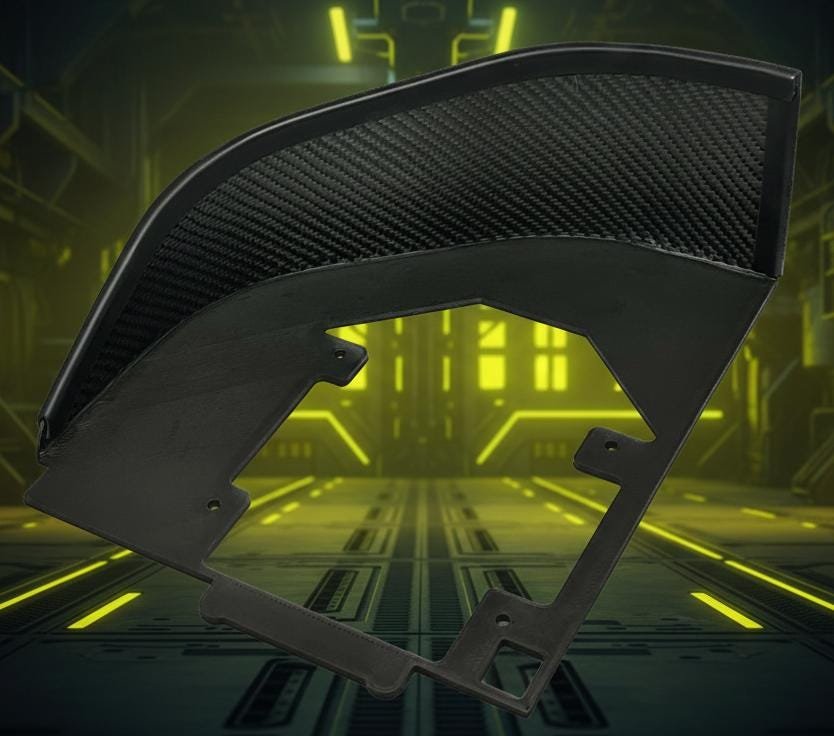 PRE-PRINTED Left & Right visors WW Comaptible