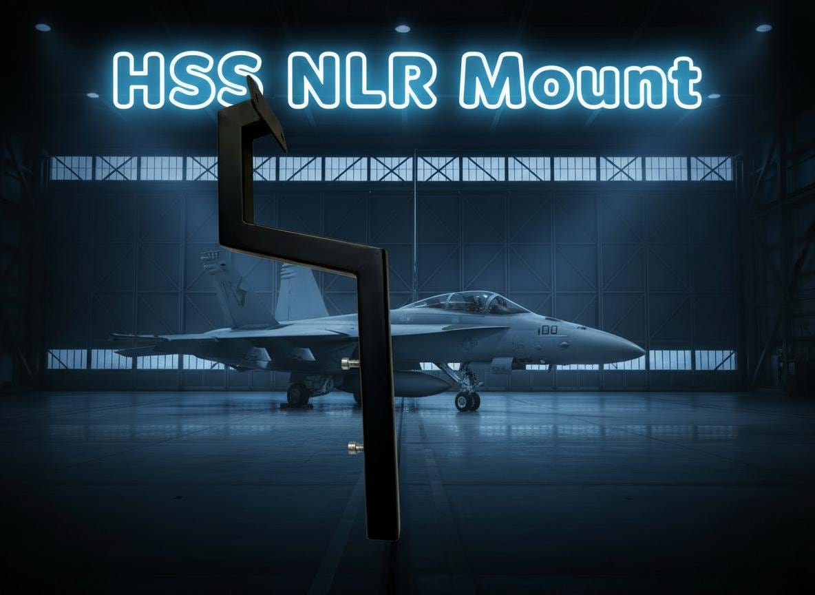 NLR Boeing MIP Mount Bracket | Steel, 4080 Extrusion Ready